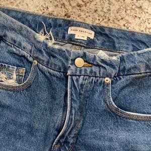 Good American loose fit 90s denim